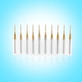 thumbnail image 4 of PCB Milling Cutter, Rough Leather -coated Corn Milling Cutter, 3.175mm Shank Diameter, 1.0mm Blade Diameter, 10 Pieces In A Box, 4 of 8