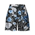 thumbnail image 4 of QATAINLAV Womens 5 Inch Summer Bermuda Shorts Trendy Hawaiian Tropical Print Pajama Shorts Casual Drawstring Lounge Short Pants with Pockets Multicolor S Birthday Gifts, 4 of 6