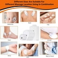 thumbnail image 5 of Almohadillas de electrodos para unidad TENS (20 unidades, 3,5 mm) para estimulador muscular. Almohadillas de repuesto para unidad TENS. Almohadillas de estimulación a presión. Conector a presión para, 5 of 5