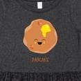thumbnail image 4 of Inktastic Cute Kawaii Pancake Girls Toddler Dress, 4 of 5