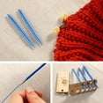thumbnail image 4 of Interchangeable Crochet Needles Set Aluminum Circle Knitting Needles Bag with Sewing Tool Accessory for Sewing Crochet Hooks, 4 of 6