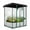 with Shade Cloth, variant on 4x2x1ft Galvanized Raised Garden Bed Kit with Insect Mesh and Irrigation System, Beige