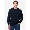 thumbnail image 2 of KingSize Men's Big & Tall Soft Waffle Crewneck, 2 of 5