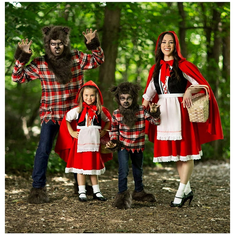 Little red riding hood costume adult deals