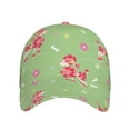 thumbnail image 2 of Daiia Cute Poodle Dog print Baseball Cap Men Women Golf Dad Hat Adjustable Original Classic Low Profile Hat Unconstructed Plain Cap, 2 of 9