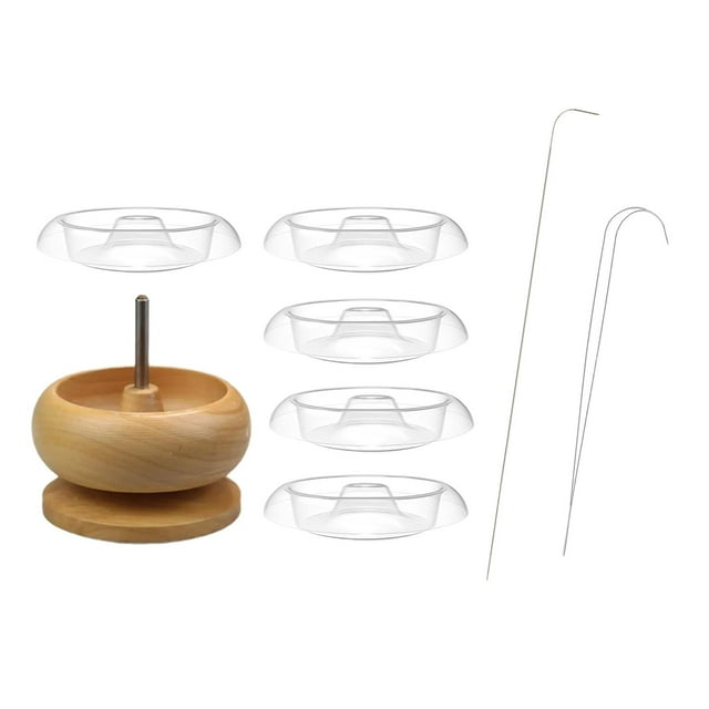 Bead Bowl Set, Bead String Tool, Bead Hanger, Bead Needles, Bead Holder, BigEye Curved Needle