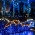 thumbnail image 5 of 100 FT 300 LED Christmas String Lights, Connectable Waterproof String Lights Green Wire with 8 Modes, Christmas Decorations for Indoor Outdoor Xmas Party Yard Garden (Multicolor), 5 of 13