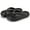 Black, variant on Deago Clouds Slides for Women Men Pillow Slippers Thicken Sole Non Slip Shower Bathroom Slides Flip Flops for Indoor and Outdoor