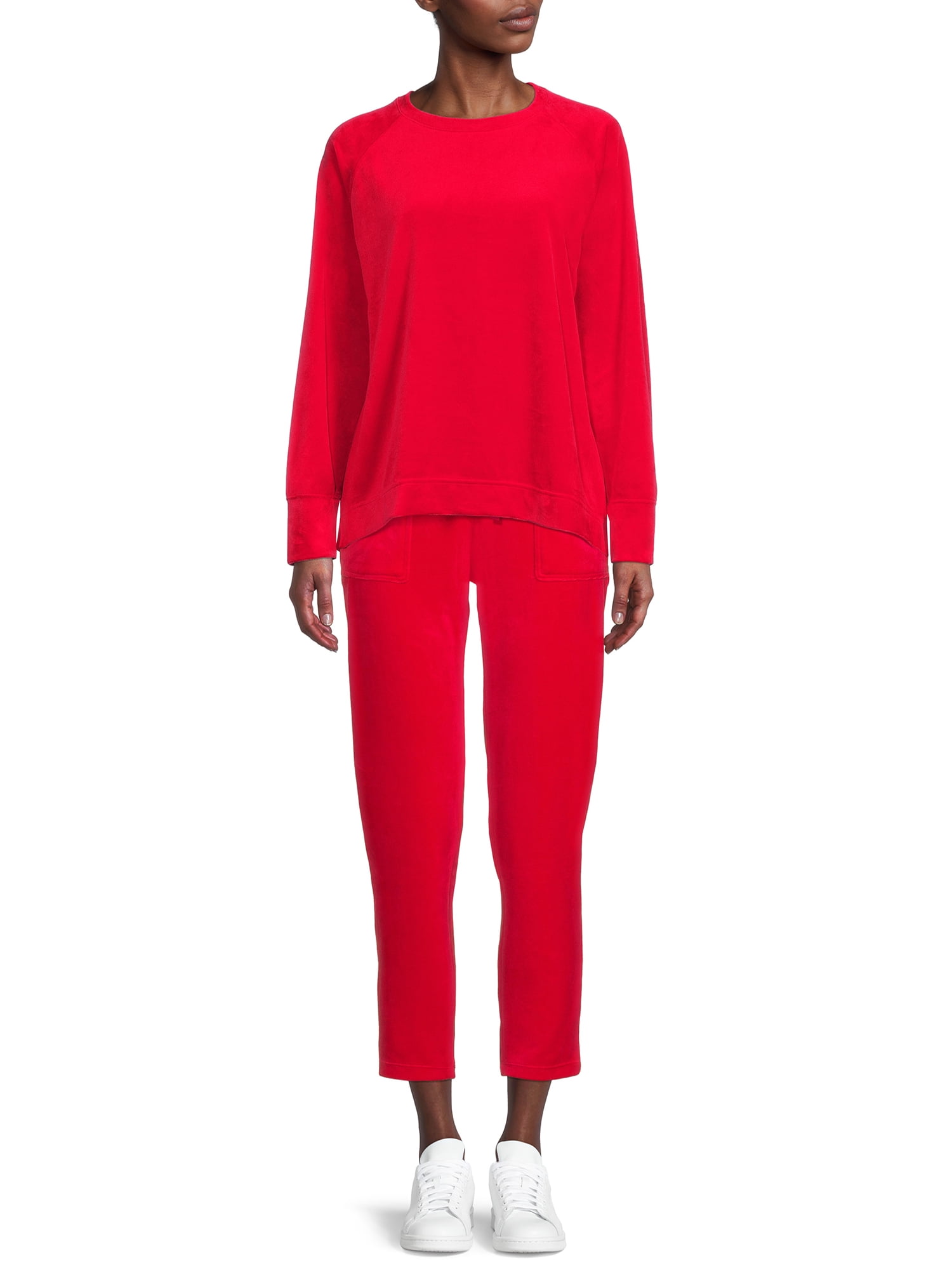 Time and Tru Women's Velour Lounge Pants