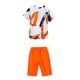 thumbnail image 4 of Sonducket Ropa para niños, traje de verano, camisas para adolescentes, pantalones de algodón con cierre de piel, escuela al aire libre, Type3 NO3, 4 of 6