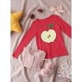 thumbnail image 5 of Old Glory Youth Halloween Apple Slice Costume Long Sleeve T Shirt, 5 of 6