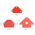 thumbnail image 4 of Welding Magnets Holder Strong Magnetism Resin Edge Sealing High Carbon Steel Welding Magnet 6 Pcs Metal Spray  for Positioning ANGGREK Otros, 4 of 8