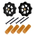 thumbnail image 1 of MasteelfCA 3D Printer Parts CR-10 Ender-3 Heated Bed Spring Leveling Kit Adjustment Nut Nut and Springs and Screw Heatbed Kit (Assorted Color), 1 of 7