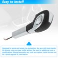 thumbnail image 6 of Unique Bargains Auto Transmission Shift Knob Gear Shift Knob Handle for Ford Fiesta 2014-2019 No.CN1Z7213CA Shift Gear Lever Knob Gearstick Gaiter Boot Cover, 6 of 7