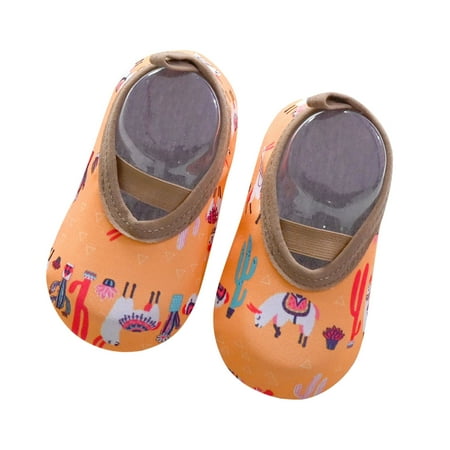 

Cathalem Light up Shoes for Toddler Girls Shoes Baby Barefoot Boys Kids Cartoon Girls Socks Socks The Non-Slip Floor Baby Shoes Shoes Yellow 12 Months