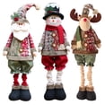 thumbnail image 2 of Adjustable Standing Christmas Gnomes Plush, Snowmen, Elk, Christmas Snowman Decor for Home Retractable Spring Legs, Christmas Decor Ornaments Winter Home Decor, 2 of 8