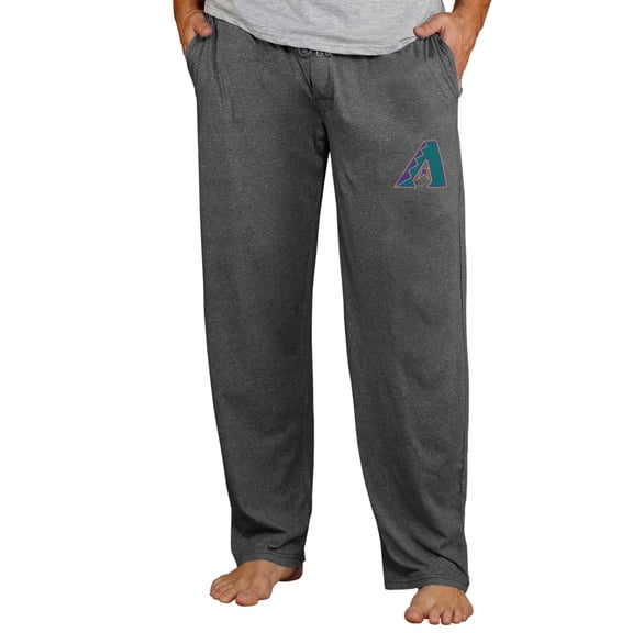 Men's Concepts Sport Charcoal Arizona Diamondbacks Cooperstown Quest Lounge Pants