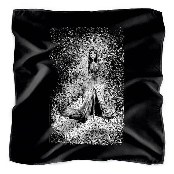 Corpse Bride Bird Dissolve Bandana (21 in x 21 in)