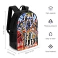 thumbnail image 2 of Apex Legends Casual Daypack Laptop Bag with Pockets Lightweight Trendy Backpack Travel Backpacks, 2 of 8