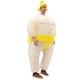 thumbnail image 3 of Traje inflable de sumo japonés para niños y adultos, traje inflable de dibujos animados, ropa de lucha de sumo multicolor, 3 of 5