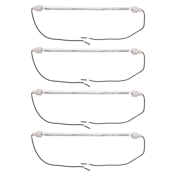 OULII 4Pcs Versatile Heating Tube Replacement for Oven Lamp and Poultry Coop Heating Accessories