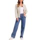 thumbnail image 2 of Chaqueta acolchada ligera para mujer Inspire Chic, con botones, empacable, de manga larga, color beige, 2 of 6