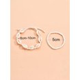 thumbnail image 4 of EOEMY 2Pcs Shell Decor Bracelet Women Bracelet Stackable Bracelet Crafted Jewelry-Default, 4 of 5