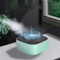 thumbnail image 5 of Purificador de aire inteligente con cenicero de color verde claro, con tecnología de iones negativos, eliminador de olores a humo, aromaterapia, de escritorio, compacto y elegante, 5 of 5