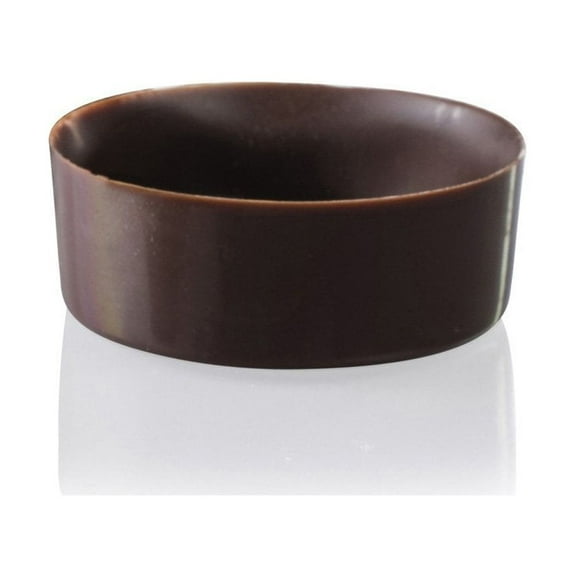 Martellato Polycarbonate Chocolate Mold, Short Round Cup 37mm Diameter x 14mm High, 15 Cavities