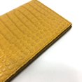 thumbnail image 4 of Pre-Owned JIMMY CHOO Flap Logo Embossed Wallet, Long Bifold Leather, Women's, Yellow (Good), 4 of 15