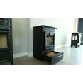 Indoor Multifunctional Wood Burning Stove with Box, Overtop Cooking