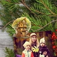 thumbnail image 6 of Tree House Decorative Wooden Clip-on Ornaments Set of 6 by G. Debrekht - Christmas Decor - 8090026C-S6, 6 of 11
