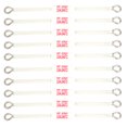 thumbnail image 2 of 10PCs Ceramic Fuse 250V 20A Electrical Accessory Terminal Block, 2 of 8