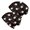 Christmas Gnome Snowflake Black Pattern, variant on Christmas Gnome Heart Pine Tree 2 Pack Slouchy Beanie Hat, Outdoor Running Hat with Stretchy Fabric & Soft Texture, Stretchy Polyester Gifts for Daily Home Outdoor
