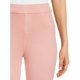 thumbnail image 2 of Time and Tru Women's High Rise Pull On Capri Jeggings, 23" Inseam, 2 of 5
