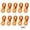 Gold, variant on Herrnalise 10pcs Camping Accessories Tent Rope Fastener Guyline Tensioner Rope Adjuster