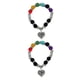 thumbnail image 4 of Sonducket Promueva la emocional con pulseras de cristales de Pulseras de chakras Regalos de cristales de chakras 10 mm 10mm 2Conjunto, 4 of 6