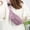 Pink1134, variant on Tuvgenk Sling Bag Slim Anti-Theft Crossbody Bag Nylon Spandex Waterproof Multi Pocket Daily Bag for Commute Travel Cycling