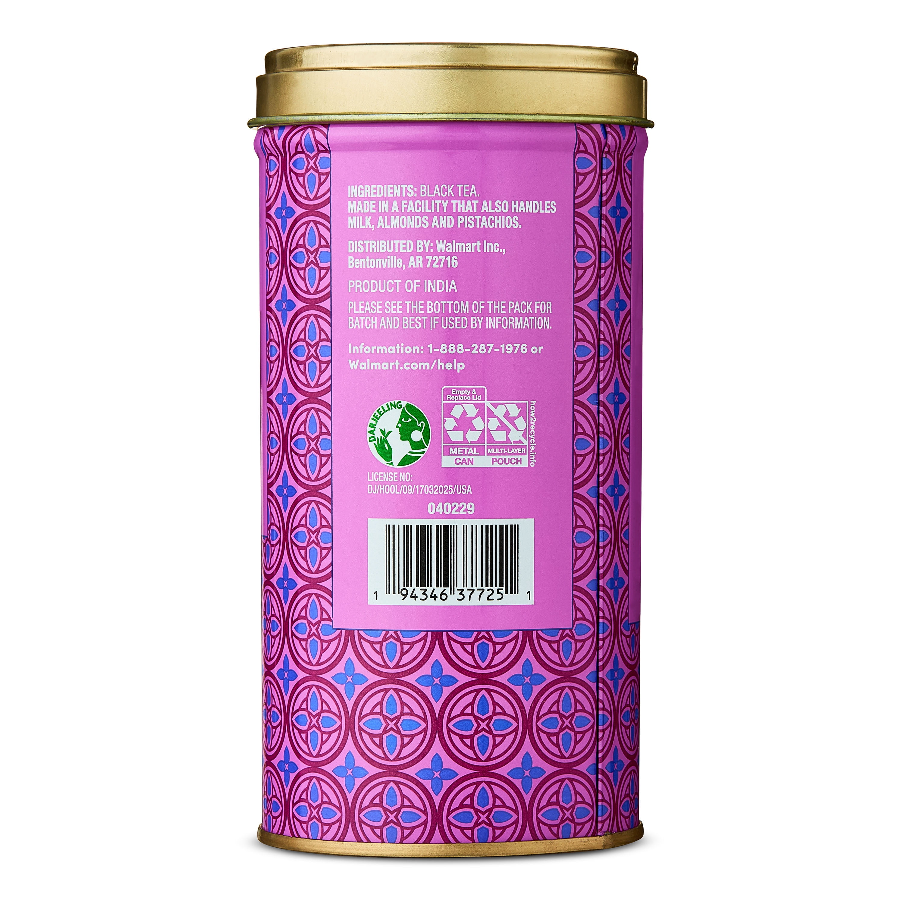 bettergoods Darjeeling Loose Leaf Black Tea, 3.53 oz