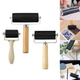 thumbnail image 4 of YWIYIUD 6PCS Practical and Durable Art Craft Portable and Reusable Roller Painting Tool Gluing Tools for Printmaking Wallpapers and Stamping, 4 of 8