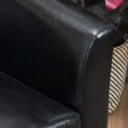 thumbnail image 5 of Fauteuil Club Pivotant en Cuir Corley, Noir, 5 of 5