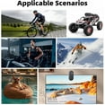 thumbnail image 6 of Body Cam, 1080P with Screen, Mini Wearable Action Camera with Magnetic Charging Case, Waterproof Portable Video Recorder for Work, Outdoors, Pet, 6 of 9