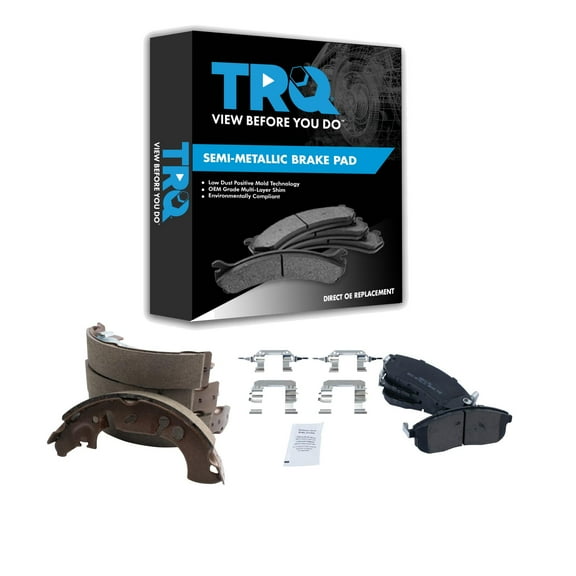 TRQ Direct Fit Brake Pads BFA20441 Fits Select 2013-2019 Nissan Sentra