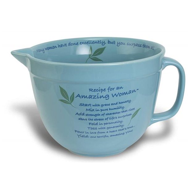 large mixing bowl with spout