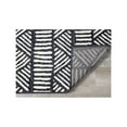 thumbnail image 5 of Novelle Home Functional Style Grey White Tribal Rug, 4'7" x 6'7", 5 of 10