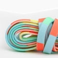 thumbnail image 6 of 6 Pairs Colorful Shoelace Athletic Laces Stretchlace Shoelaces Sports Ties Boot, 6 of 6