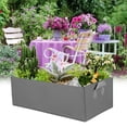 thumbnail image 4 of maxiaoxia 6.34 Gallon Fabric Raised Garden Bed, 15.8 x 11.8 x 7.9'' Fabric Grow Bags with Handle, Fabric Plant Pot, Flower Planter Containers for Vegetable, 4 of 5