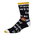thumbnail image 4 of Oooh Yeah Men's Funny Saying Crew Socks, Novelty Dress Socks, Awesome, Size 8-13, 4 of 4