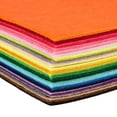 thumbnail image 5 of Apehuyuan Colored Felt Fabric Sheets 8*12 inches 40 Pcs 1mm Thick Pre Cut Quilt Squares Assorted Patchwork Sewing DIY Craft for Kids School Projects(8*12''), 5 of 6