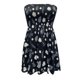thumbnail image 3 of Gibobby Camiseta sin mangas con estampado floral y hombros descubiertos para mujer de verano(Negro,M), 3 of 5